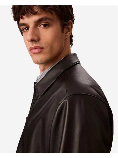 ls faux leather bomber jkt CALVIN KLEIN JEANS | LV04RG406GUB1
